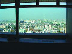 北とぴあ展望ロビー