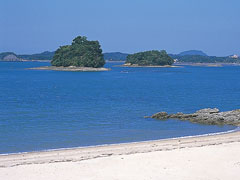 西目海水浴場(カームビーチ)