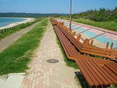 世界一長いベンチ